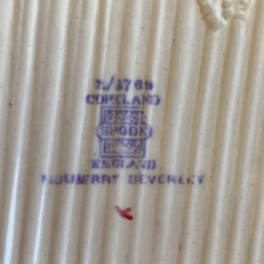 Mulberry Beverly Spode England Small 9’ Oval Plater - Picture 6 of 10